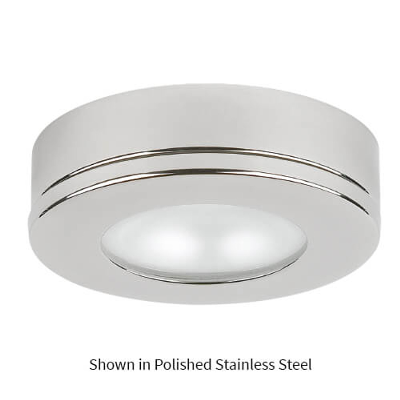 Imtra - Tide PowerLED Downlight - 10-40VDC, White Stainless Steel, Warm White/Red, 3.2W, IP40 (ILIM57300) - Apollo Lighting