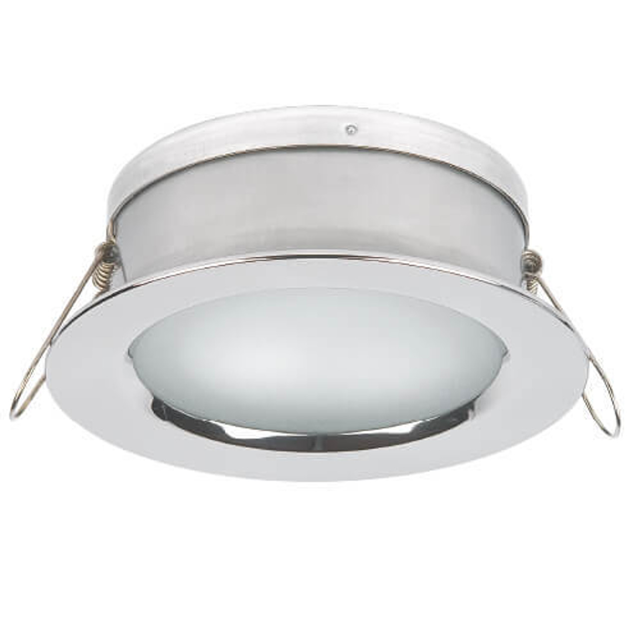 Imtra - A105 PowerLED Downlight - 10-40VDC, Polished Stainless Steel, Cool White/Blue, 4.7W, IP65 (ILIM65601) - Apollo Lighting