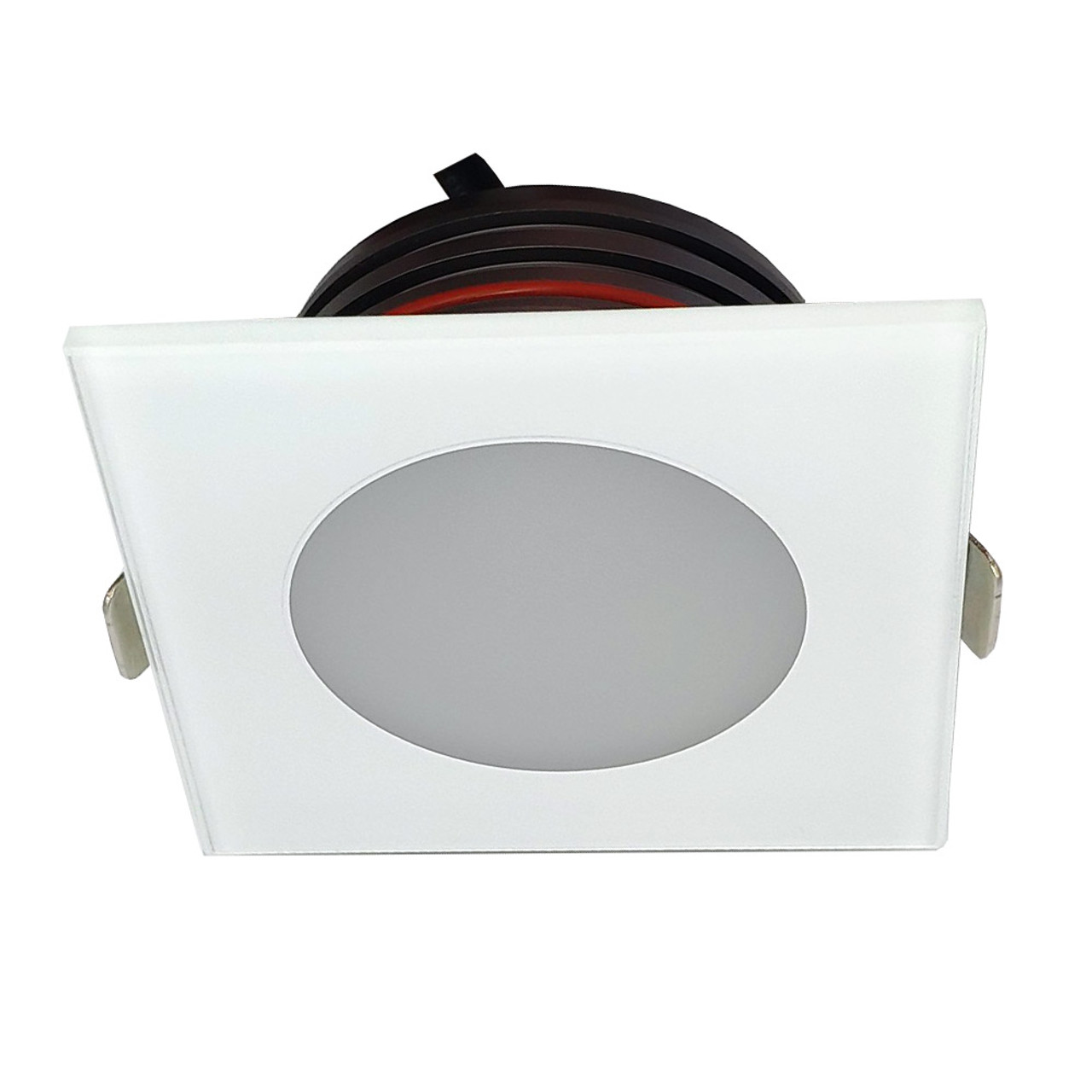 Mega LED - LED Downlight - 10W, 700 Lumens, Warm White 3000K, 10-30V DC (TILOS-SQ) - Apollo Lighting