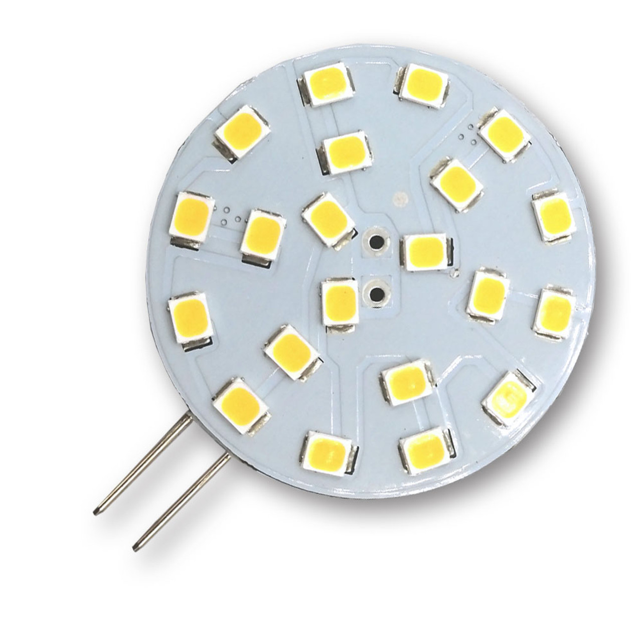 Mega LED - LED Replacement Bulb - G4 Type, 3.0 Watt, 280 Lumens, 10-30V DC & 12V AC, Cool White (30035) - Apollo Lighting
