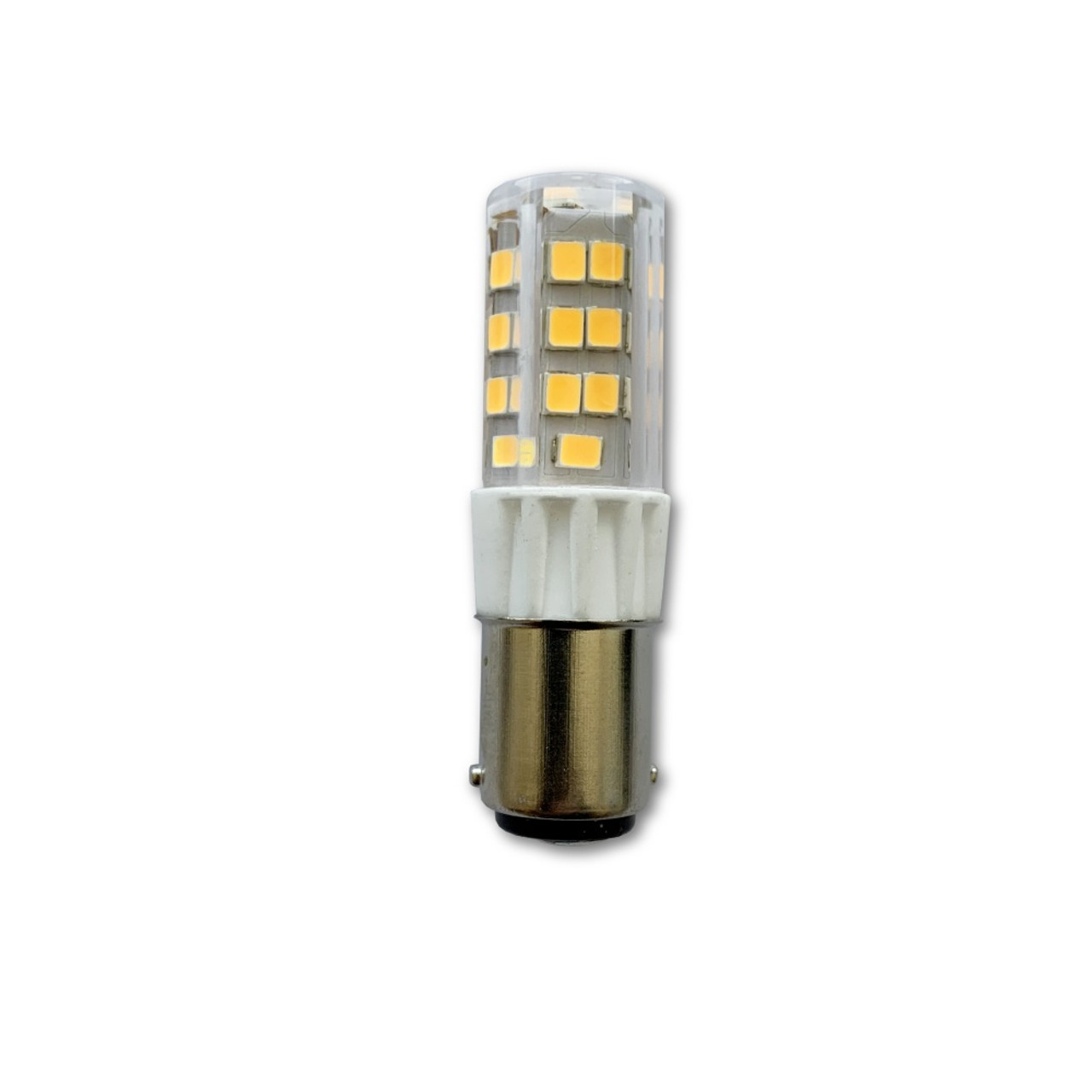 Mega LED - BAY15D Base - High Voltage 5.0 Watt, 420 Lumens, Warm White 3000K, Offset Pins  (30026HP) - Apollo Lighting