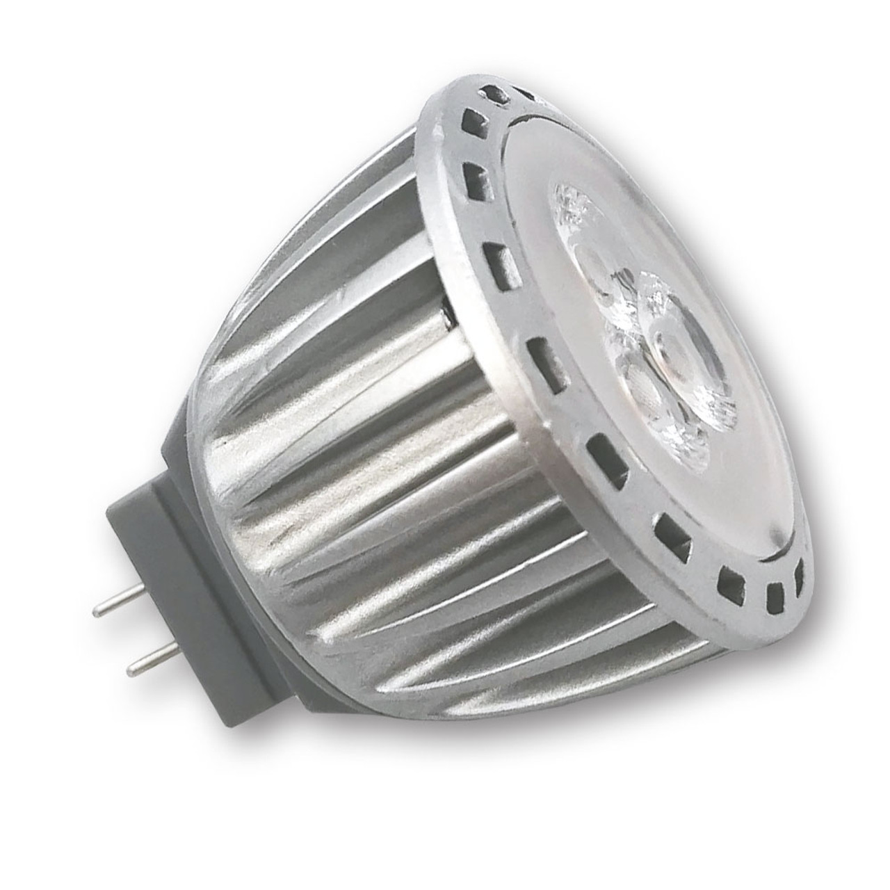 Mega LED - LED Replacement Bulb - MR11 Typ, 3.6 Watt, 315 Lumens, 10-30V DC, Beam Angle 30°, 3000K (30041) - Apollo Lighting