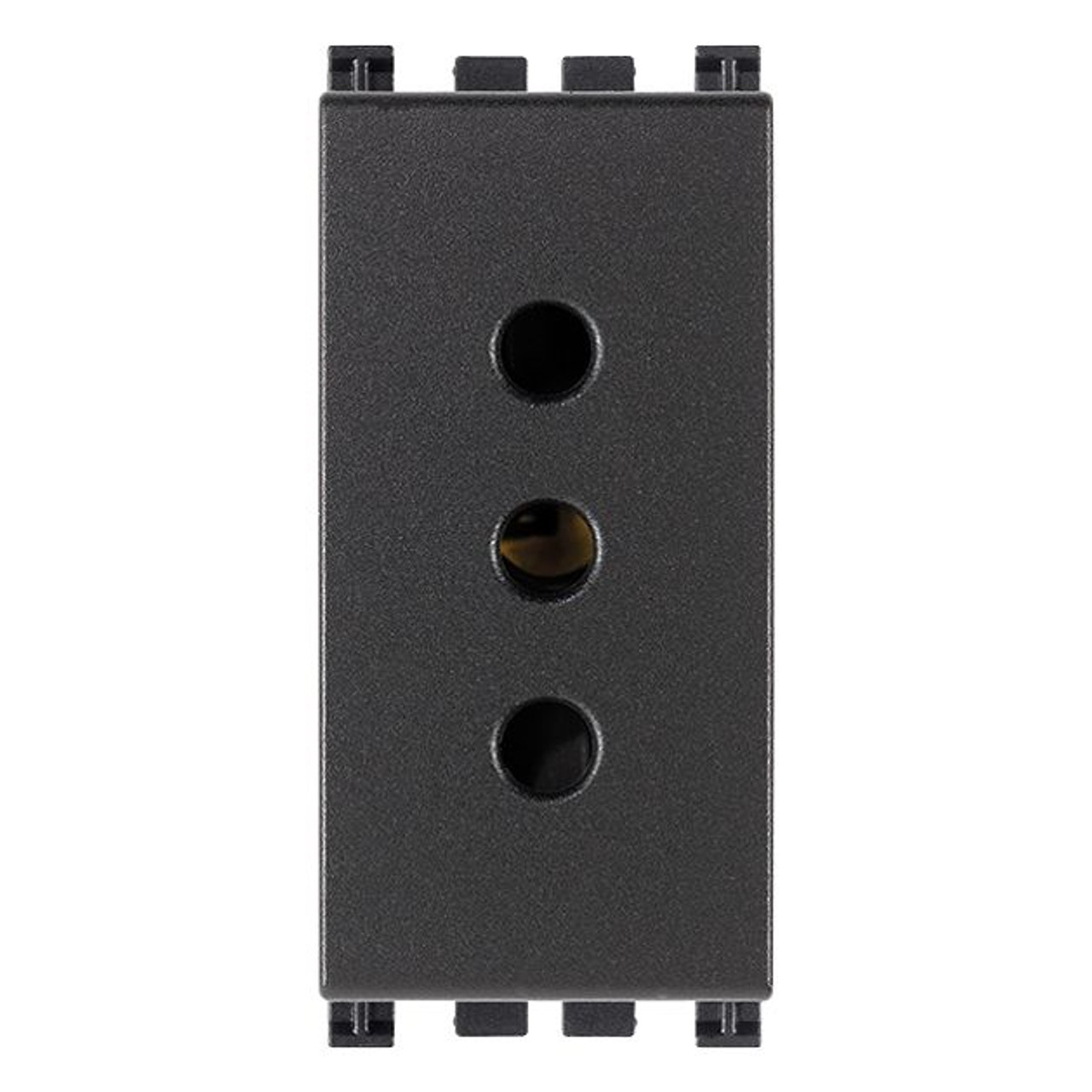 Vimar - Arké 19201 SICURY P11 Socket Outlet - 2P+E 10 A 250 V, Italian Standard, IP20, Plastic - Apollo Lighting