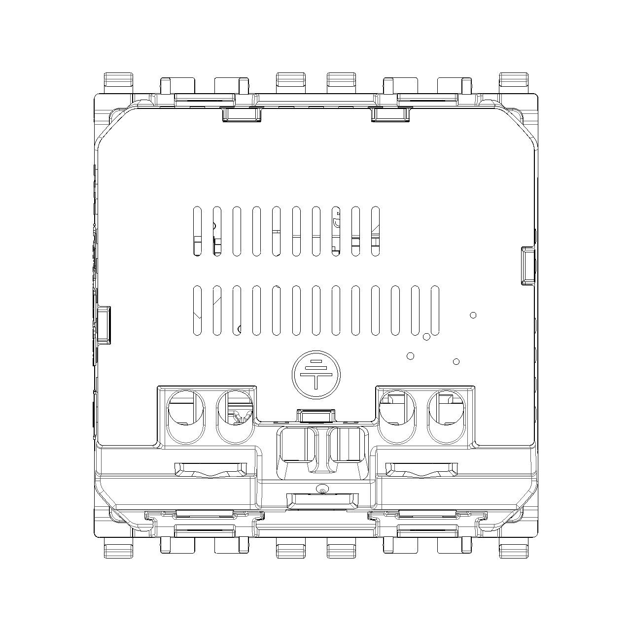 Vimar - Eikon 20210.USB Universal+USB-C Socket Outlet - 2P+E 16 A 250 V, P40 Italian Standard, 2 Module - Apollo Lighting