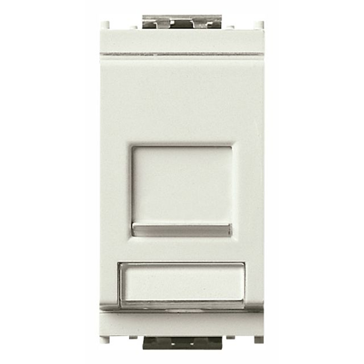 Vimar - Idea 16358 Avaya Socket Outlet - RJ45 Cat5 Adaptor, Plastic - Apollo Lighting