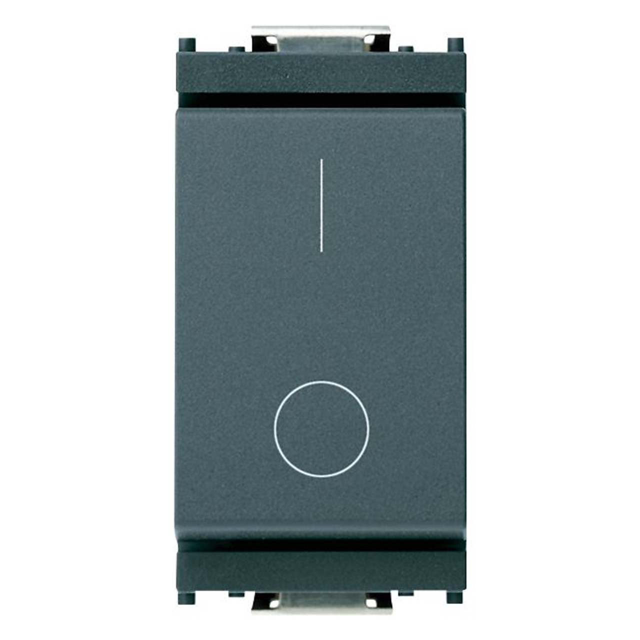 Vimar - Idea 16016 1-Way Rocker Switch - 2P 16 AX 250 V, 1-Way Switch, IP40, Plastic - Apollo Lighting