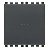 Vimar Eikon Axial 1P 16AX Reversing Switch, 250V, IP40, Lightable, Replaceable Button