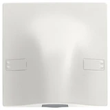 Vimar Eikon Cable Outlet with Terminal Bar, For Square Mounting British Standard Boxes, 2P+T, 45A, 250V