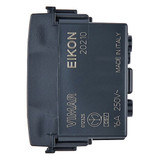 Vimar Eikon SICURY Universal Socket Outlet, 2P+E 16A 250V, Italian P40, 2 Module