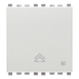 Vimar Eikon Master Dimmer, 230V, 500W/VA, 2 Module, Push Button Control - Apollo Lighting