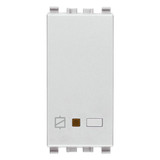 Vimar Eikon Relay Actuator, 1 Module, 6A, 120-230V, Change-Over Relay Output