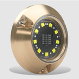 Lumishore - M-Series Supra SMX23 Underwater Light - White/Blue, 30W, 12VDC, Bronze (LM600313)