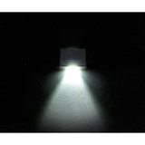 Quick Marine - Gwenda 1L CO38 LED Wall Courtesy Light (Warm White, 10/30V, Stainless Steel) (FASP2412UX2CA00)