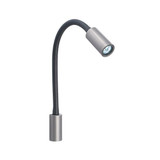 Quick Marine - Audrey Wall PL NS LED Reading Light (Daylight, Black Neoprene, White 9010) (FASP3711NCBAA00) - Apollo Lighting