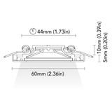 BCM - ORLANDO 60 Replacement Trim Ring - Polished Stainless Steel