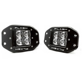 Plash - Cube Flood Light - Pair, 40W, Flush Mounted, 9-36V, 5200lm, IP68 (40-FM-FL-K)