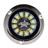 Plash - EPIK Underwater Transom Light - Blue/White, IP68, 4.1A, 51.6W (PL-UWL-EPIK-B/W-K)