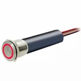BocaTech - BTRWPSW Mini Push Button Switch - Stainless Steel, 5 Amps