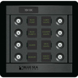 Blue Sea Systems - DC Panel CLB Square - 12V, 40A - Apollo Lighting