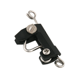TACO Marine Standard Outrigger Release Clips, Stainless Steel and Plastic, Tension Adjustment, Light and Medium Duty, 2pk