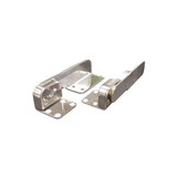 TACO Marine Command Ratchet Hinges, 9-3/8 in, Polished Type-304 Stainless Steel, Pair