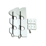 TACO Marine 2-Rod Bungee Rod Holder, White, 9-1/4 in, HDPE - Apollo Lighting