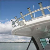 Hella Marine 8541 Series Halogen Deck Floodlight, 12V DC, 2 x 55W, Twin Free Form Reflectors, 115 Deg Adjustable Head, SS316 Mounting Hardware