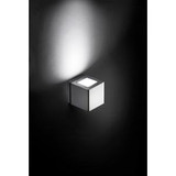 Quick Marine - QB COMPASS 1L Wall Light - 10-30V, 4W, IP40, 0.17A, Chrome Finish