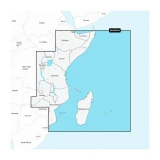 Garmin Navionics NVAF001R Marine Chart, Africa East Coverage, One-Year Subscription, Auto Guidance+, Daily Updates