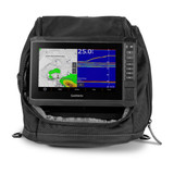 Garmin ECHOMAP UHD2 73sv Ice Fishing Chartplotter Bundle, 7 in Touchscreen, Keyed Assist, GT10HN-IF High-Narrow CHIRP Transducer, 130-300 kHz, 7 or 16 Deg Beamwidth, Built-In Flasher, Garmin Navionics+ US Inland Maps