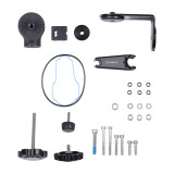 Garmin Force Kraken LiveScope Mounting Bracket, For LVS32/LVS34/LVS62, Through-Shaft Cable Routing - Apollo Lighting