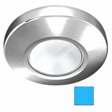 i2Systems Profile P1100 Surface Mount LED Light, 9-30VDC, IP67, Stainless Steel, 1.5W, 120 Degree Beam, 3.48in Round, 0.72in Deep