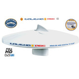 Glomex Marine Antennas - 10" Omnidirectional TV Antenna - With A/B Switch - Apollo Lighting