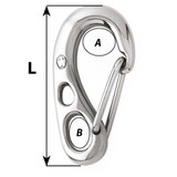 Wichard Marine - 3" HR Safety Snap Hook - 75mm