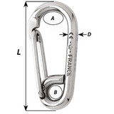 Wichard - Symmetric Carbine Hook