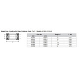 Viega - MegaPress 304 Coupling Without Stop - Apollo Lighting