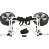 Attwood Marine Kayak & Canoe Carrying Cart, Collapsible, Large-Diameter Wheels, 100 lb Capacity