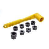 Attwood Marine Prop Wrench Set, Fits 17/32 in to 1-1/4 in Prop Nuts, Plastic