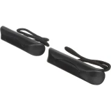 Attwood Marine Kayak Handle Replacement Set, Pair, Black Plastic, Braided Rope