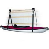 Attwood Marine Kayak Hoist System, 120 lb Capacity, One-Person Pulley System, 2 in Webbing Straps - Apollo Lighting
