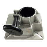 Attwood Marine SWIVL-EZE LakeSport Seat Mount, For 2-3/8 in D Posts, Friction Control, Aluminum, 3 Degree Tilt - Apollo Lighting