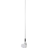 Attwood Marine PowerBase Powered Fold-Down Antenna Base, For 1 in-14 Threaded VHF Antennas, Up to 8 ft