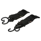 Attwood Marine Quick-Release Transom Tie-Down Straps, 2 in x 4 ft, Pair