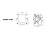 RIGID Industries - D-XL PRO Light Pods - Diffused LED, Pair, White