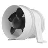 Attwood Marine Turbo 4000 Series II In-Line Blower, 12V, 4 in Vent Hose - Apollo Lighting