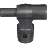 Attwood Marine 90-Degree P-Trap Fuel Tank Vent, 5/8 in ID Hose, 3/4 in Install Hole, 9/16 in Max Hull Thickness, ABYC