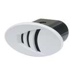 Marinco - Drop-In "H" Horn - 12V, Black & White Grills