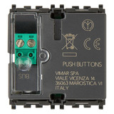 Vimar By-me Plus 4-Button Home Automation Control, 2-Module, RGB LED Locator