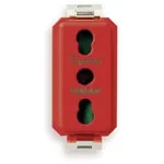 Vimar 8000 2P+E P17/11 Socket Outlet, 16A, 250V, Flush Mount, IP20