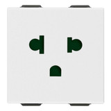 Vimar Neve Up 2P+E 16A USA+EU SICURY Outlet, 250V, Flush Mount
